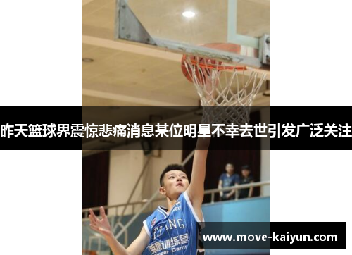 昨天篮球界震惊悲痛消息某位明星不幸去世引发广泛关注